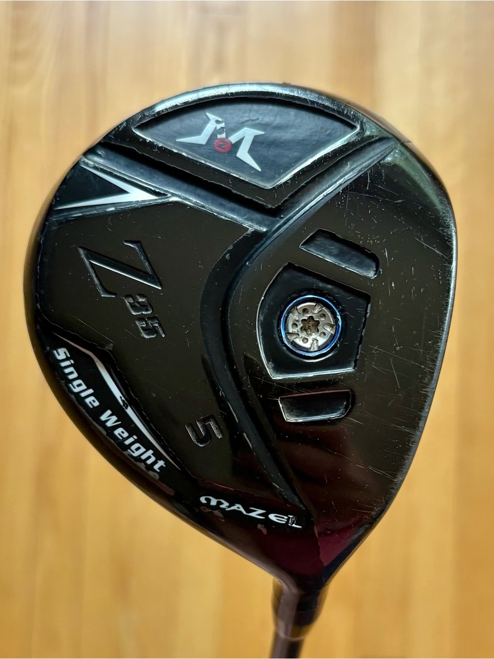 MAZEL Z35 Fairway Wood 5 Wood Stiff Flex Black Graphite Right Handed RH